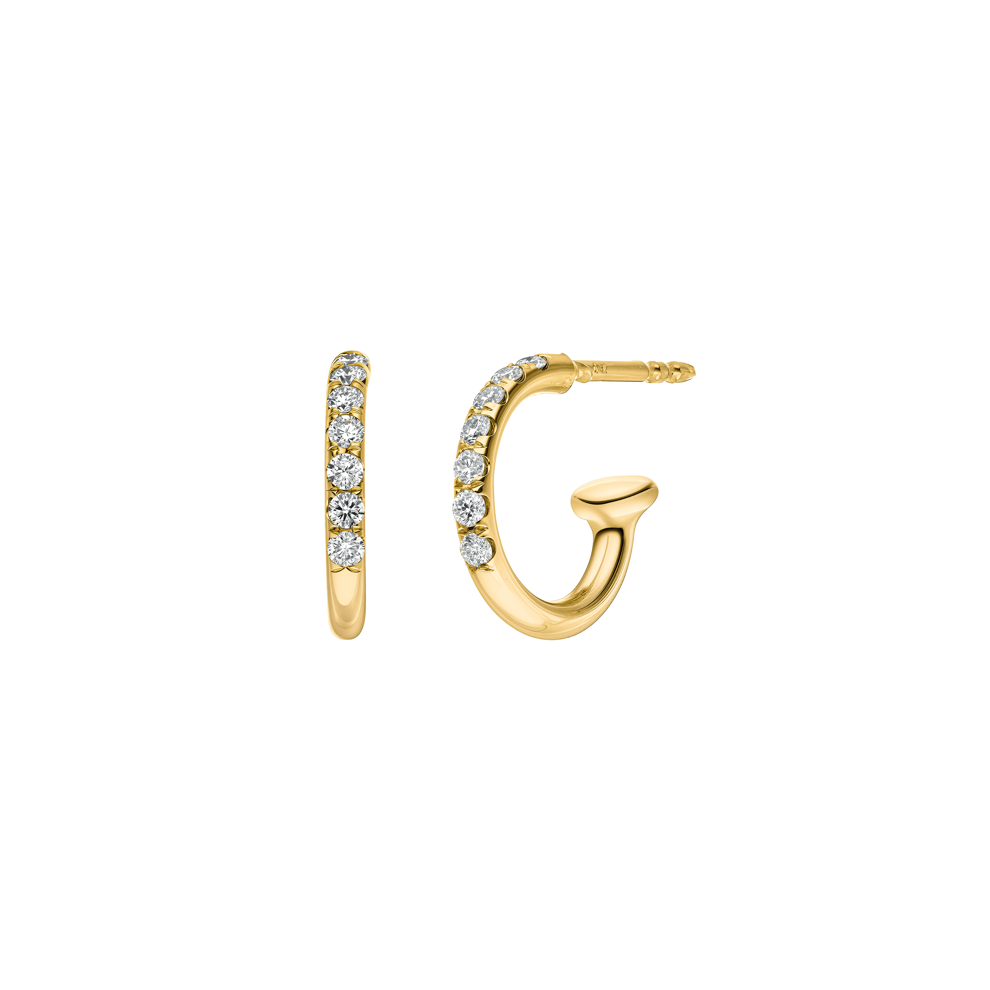 Mini Diamant Creolen