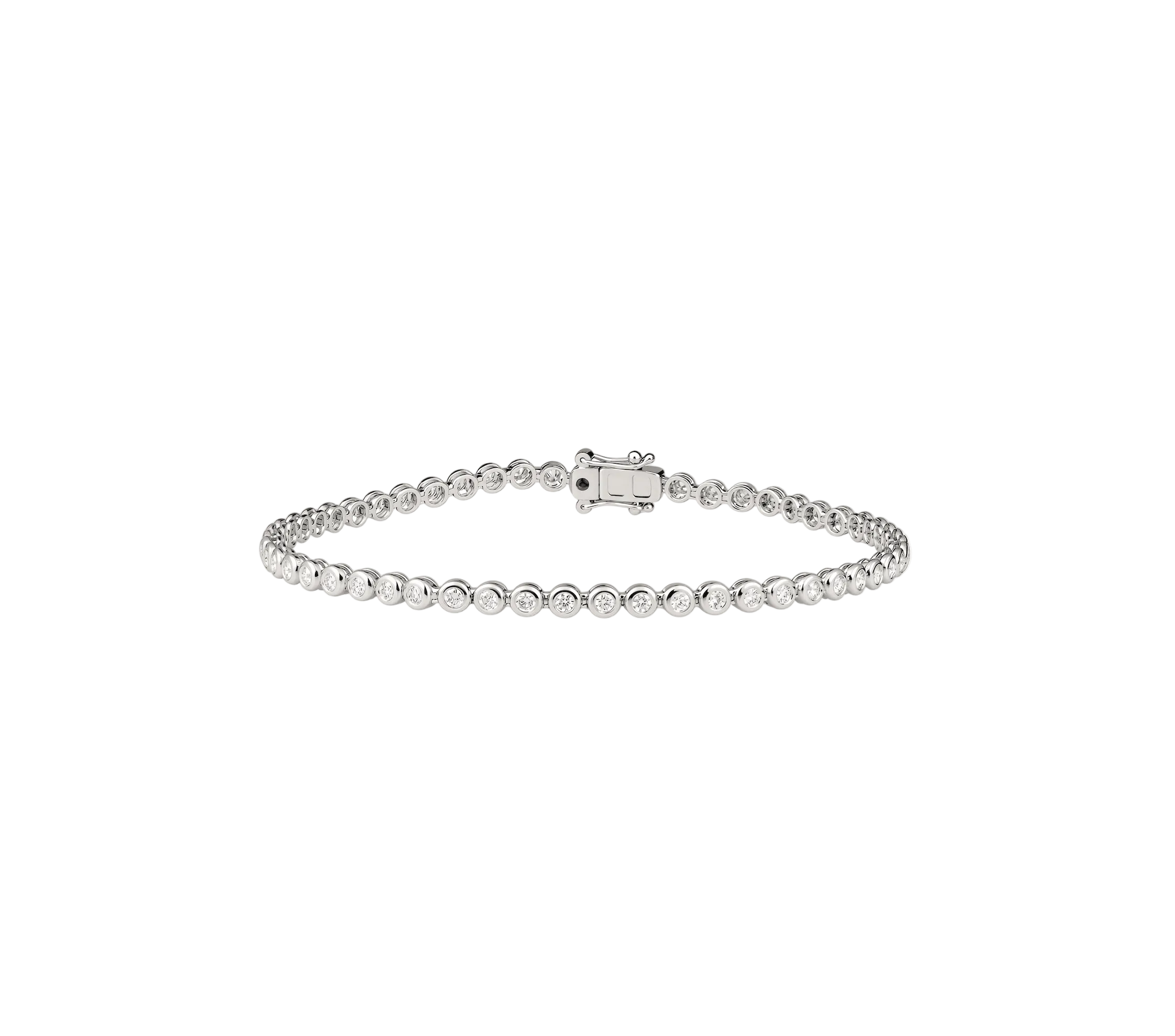Tennisarmband Emilia Weißgold