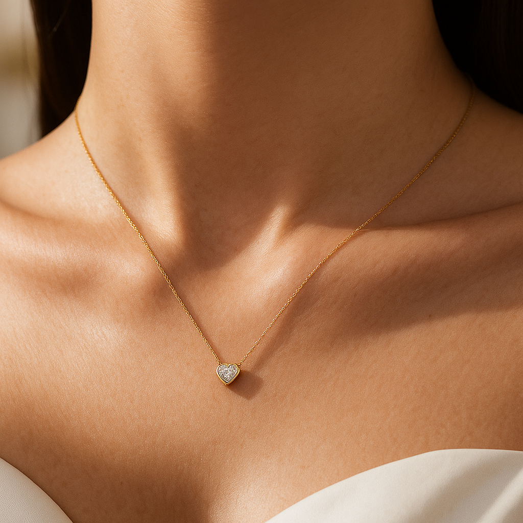 Diamond Heart Necklace