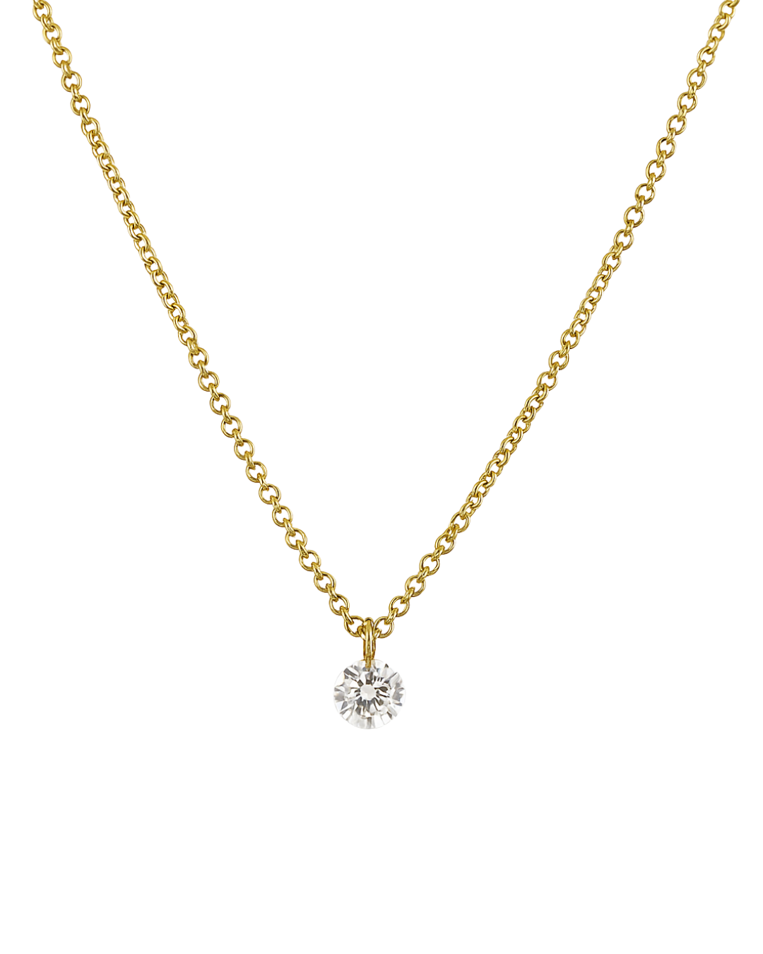 Flying Diamond Necklace