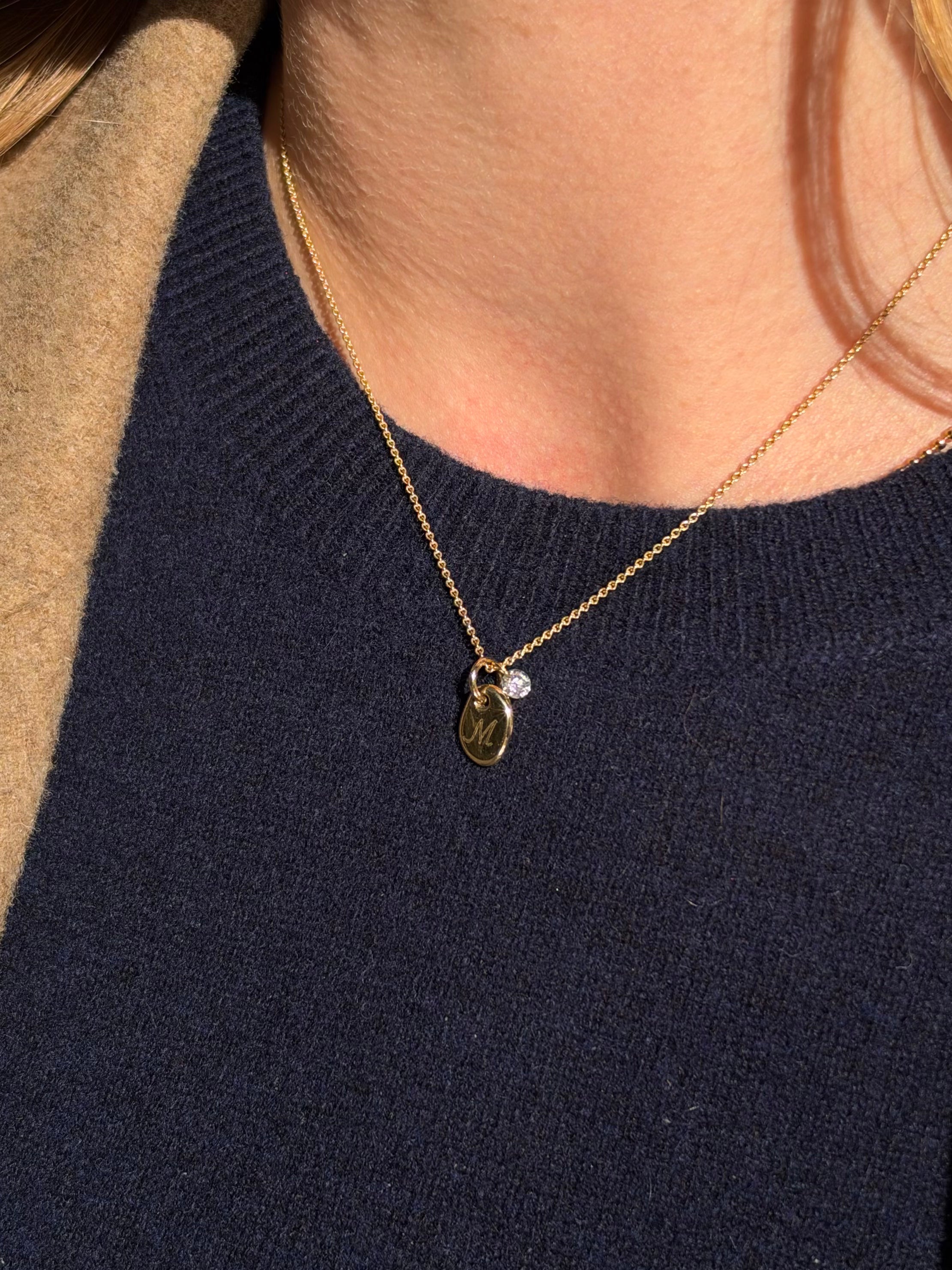 Golden Nugget Charm