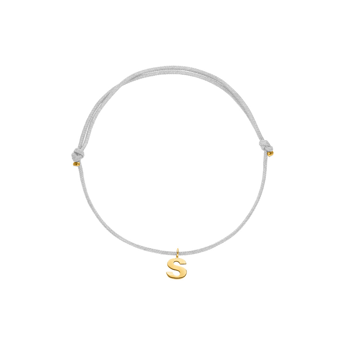 Rainbow Letter Charms Gold (K-N)