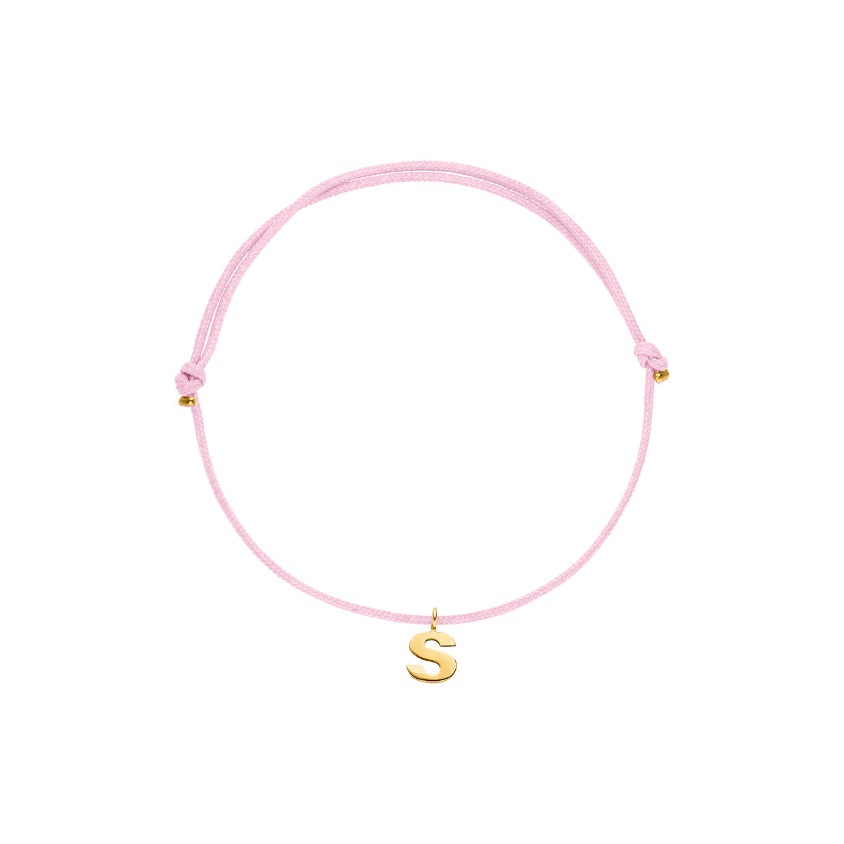 Rainbow Letter Charms Gold (K-N)