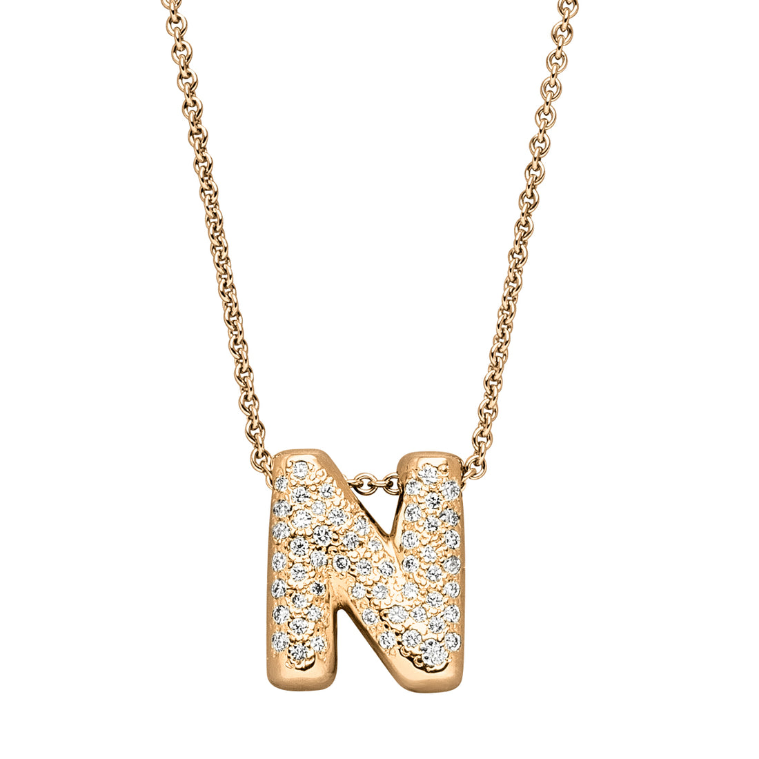 DIAMOND LOVE LETTER ROSEGOLD