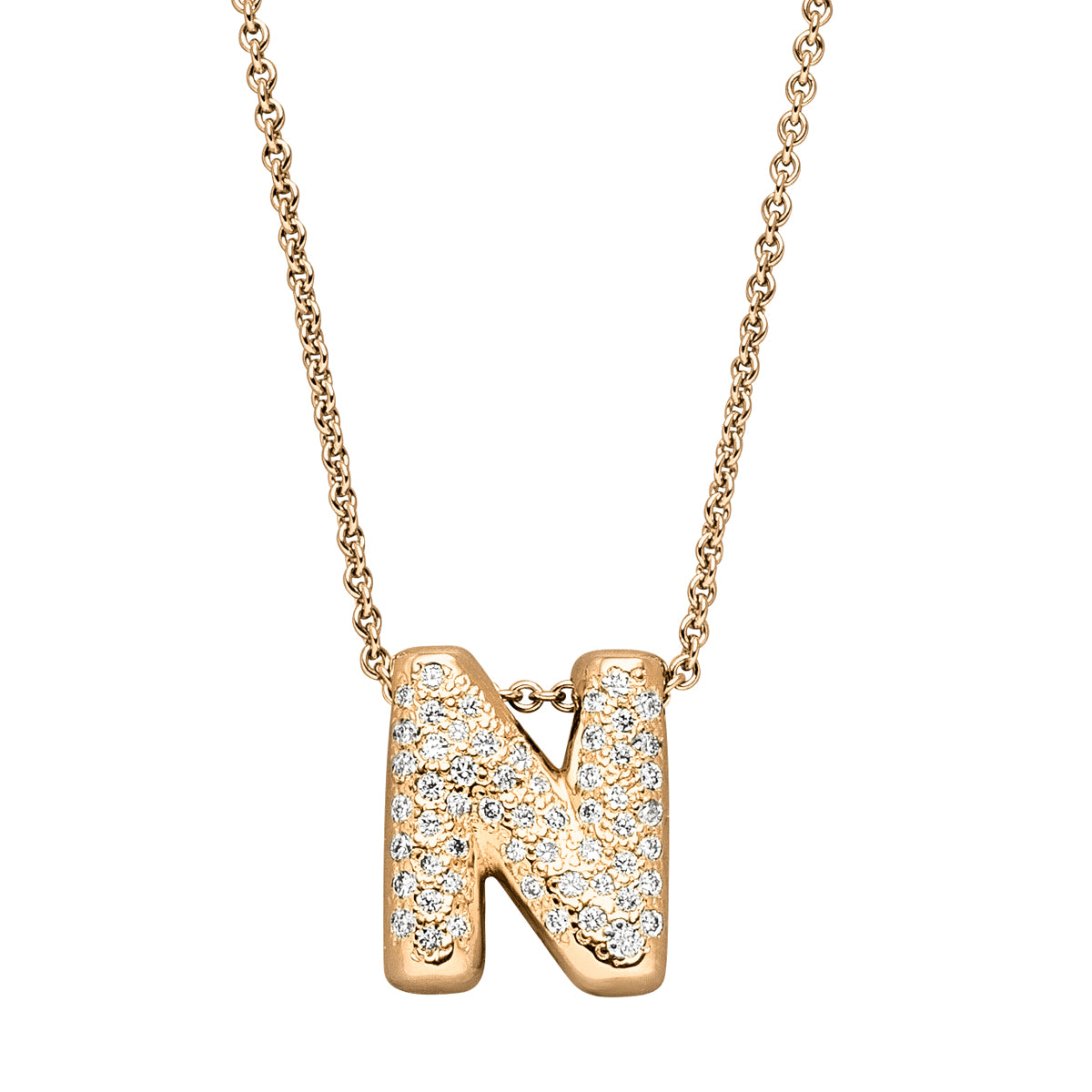 DIAMOND LOVE LETTER ROSEGOLD