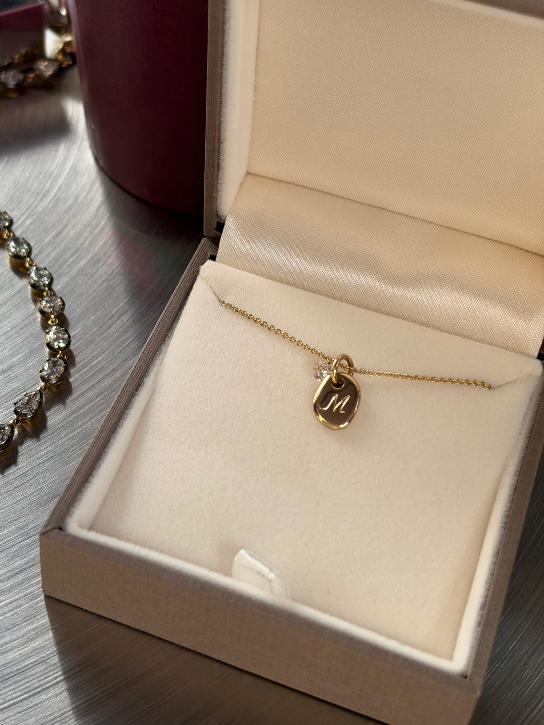 Golden Nugget Charm