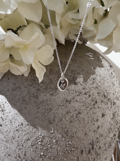 Nugget Necklace Silber